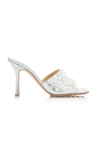 Bottega Veneta Mirror Sphere Stretch Mule Sandals - Moda Operandi by BOTTEGA VENETA
