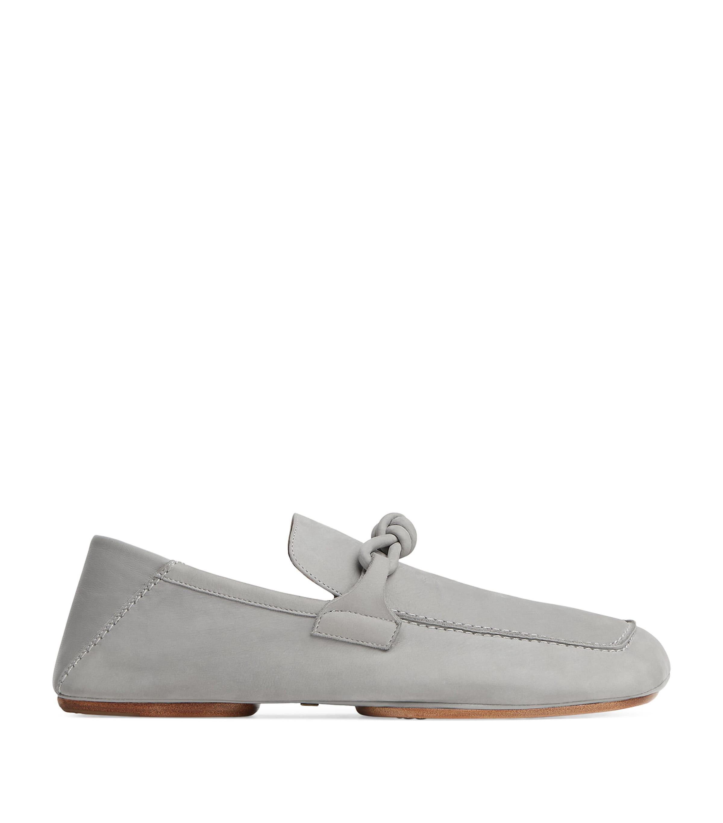 Bottega Veneta Nubuck Leather Daddy Loafers by BOTTEGA VENETA