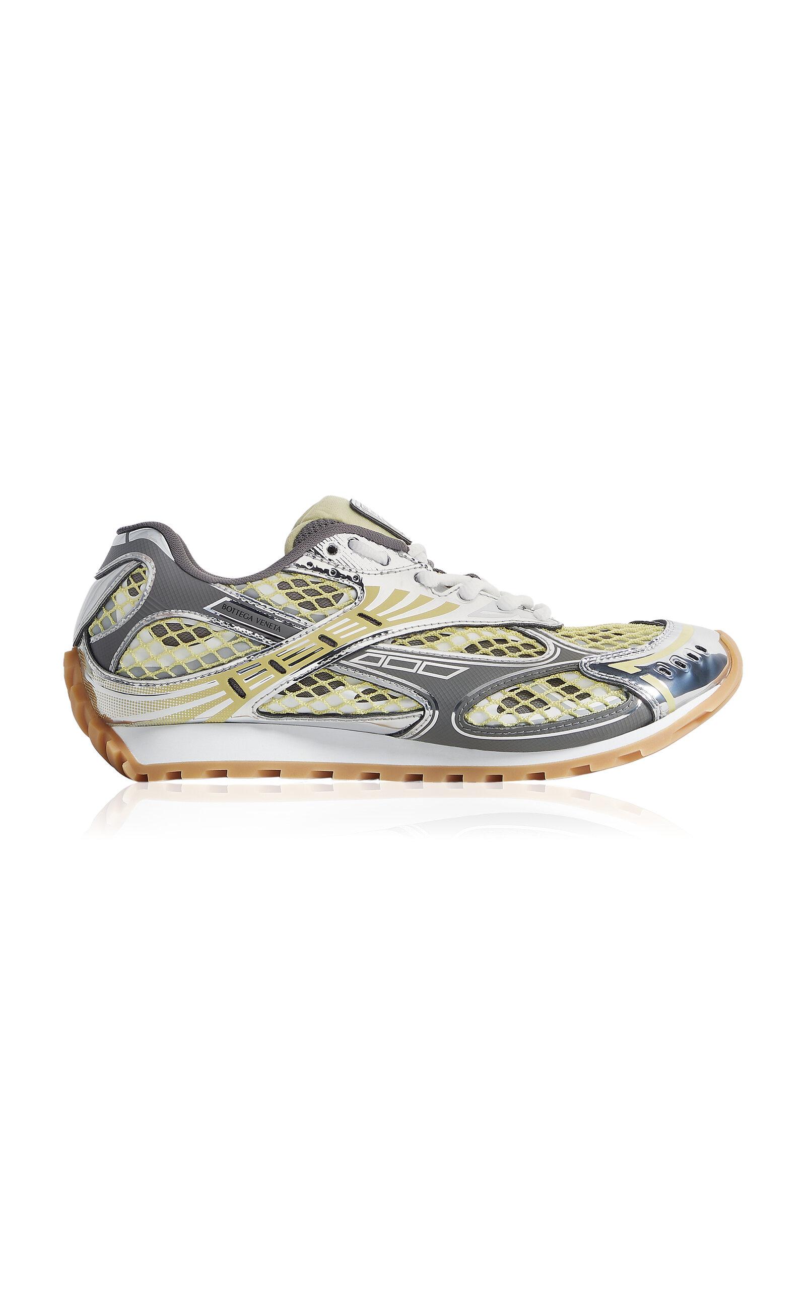 Bottega Veneta Orbit Lace-up Technical Fishnet Sneakers - Moda Operandi by BOTTEGA VENETA