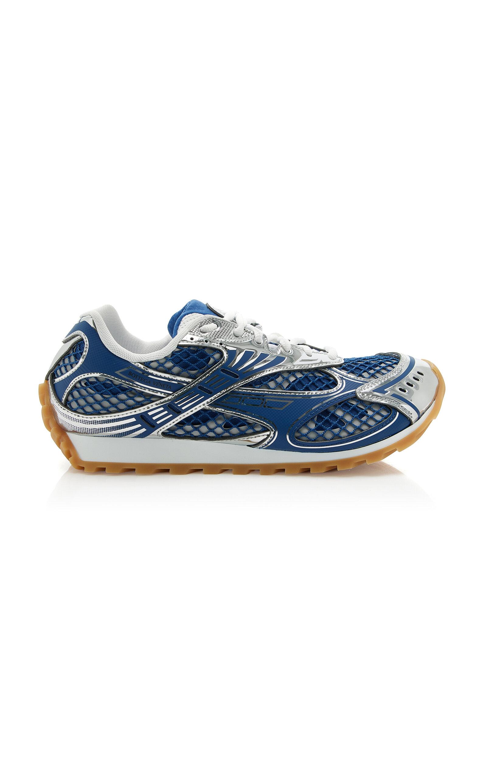 Bottega Veneta Orbit Metallic Mesh Sneakers - Moda Operandi by BOTTEGA VENETA