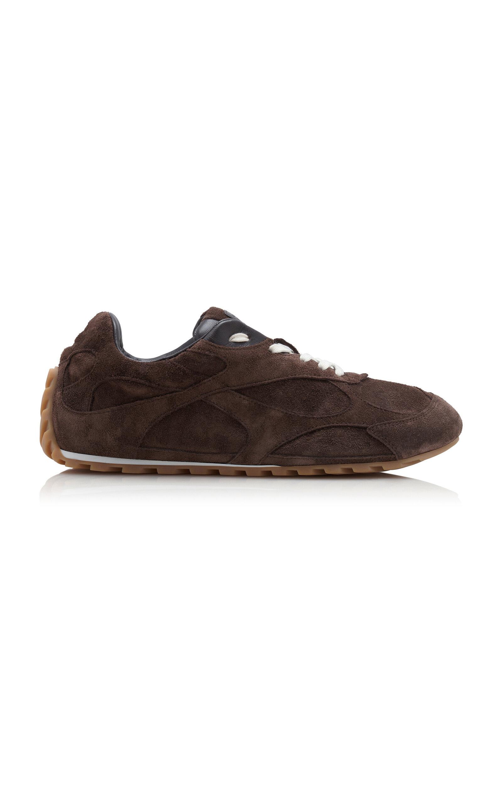 Bottega Veneta Orbit Suede Sneakers - Moda Operandi by BOTTEGA VENETA