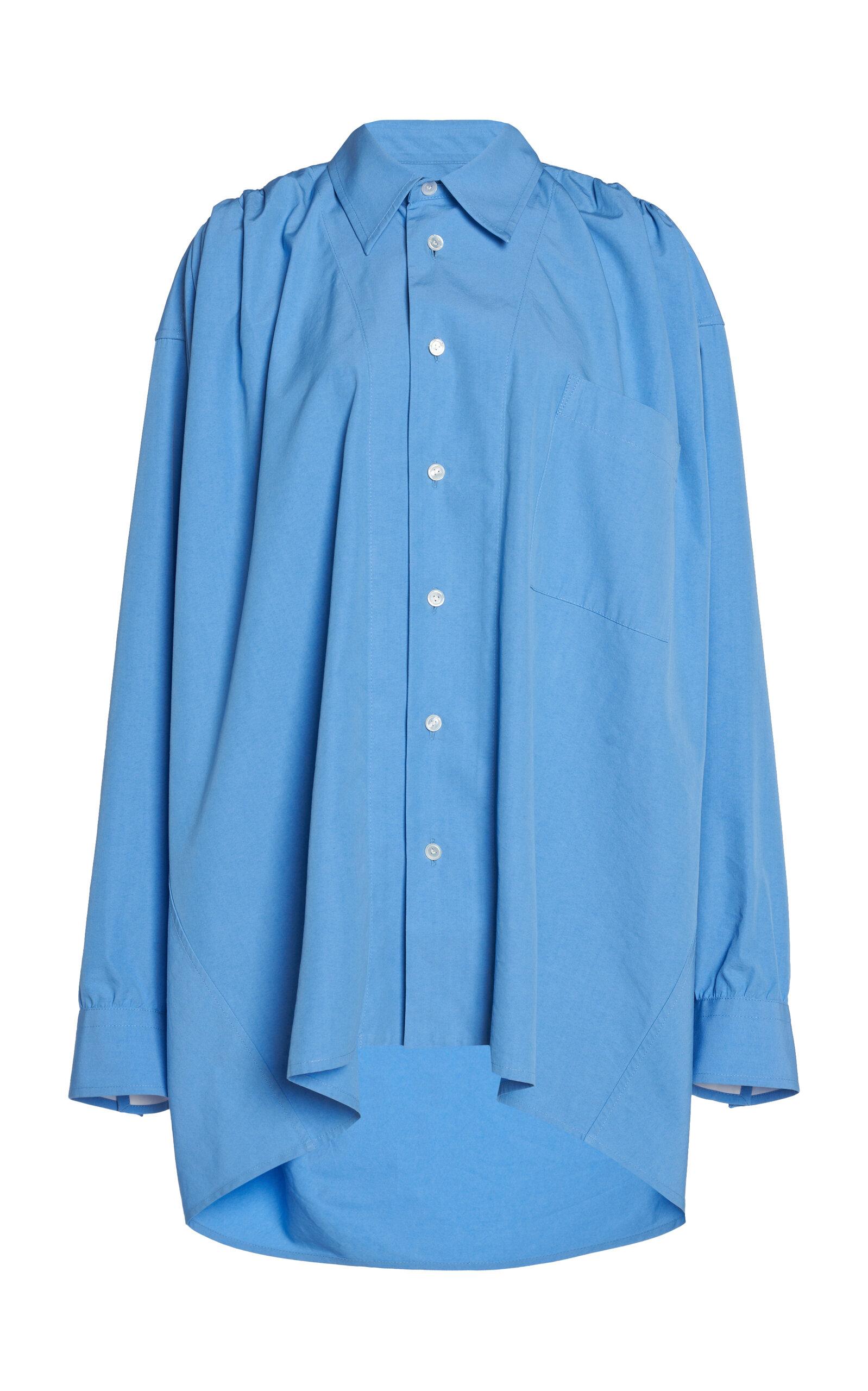 Bottega Veneta Oversized Cotton-Blend Shirt - Moda Operandi by BOTTEGA VENETA