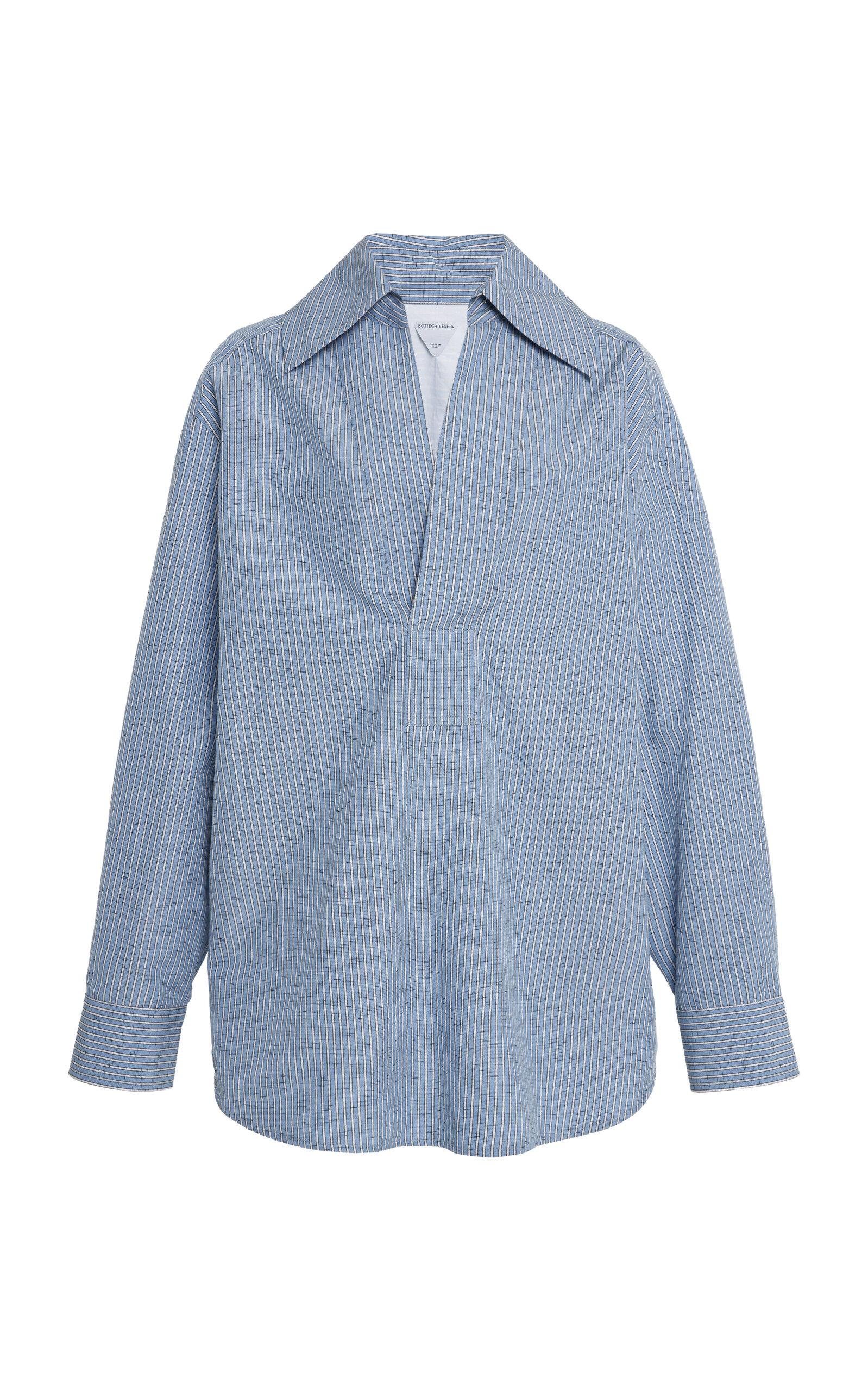 Bottega Veneta Oversized Cotton-Linen Shirt - Moda Operandi by BOTTEGA VENETA
