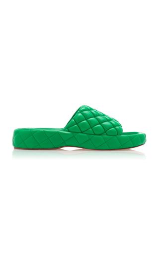 Bottega Veneta Padded Matelasse Slide Sandals - Moda Operandi by BOTTEGA VENETA