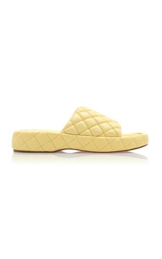 Bottega Veneta Padded Matelasse Slide Sandals - Moda Operandi by BOTTEGA VENETA