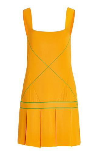 Bottega Veneta Pleated Knit Mini Dress - Moda Operandi by BOTTEGA VENETA