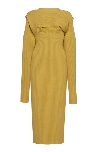 Bottega Veneta Ribbed Knit Cutoutidi Dress -oda Operandi by BOTTEGA VENETA