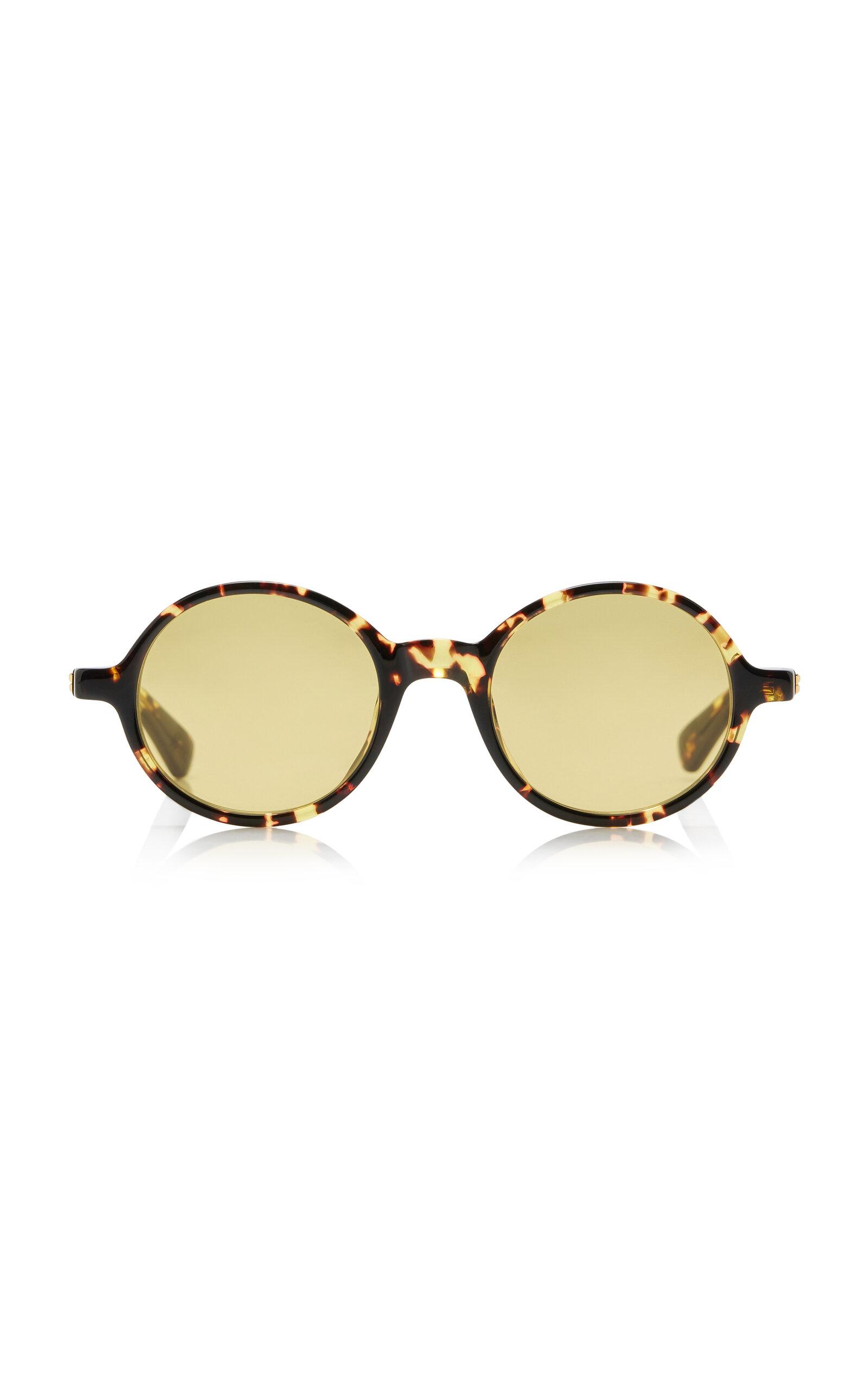 Bottega Veneta Round-Frame Acetate Sunglasses - Moda Operandi by BOTTEGA VENETA