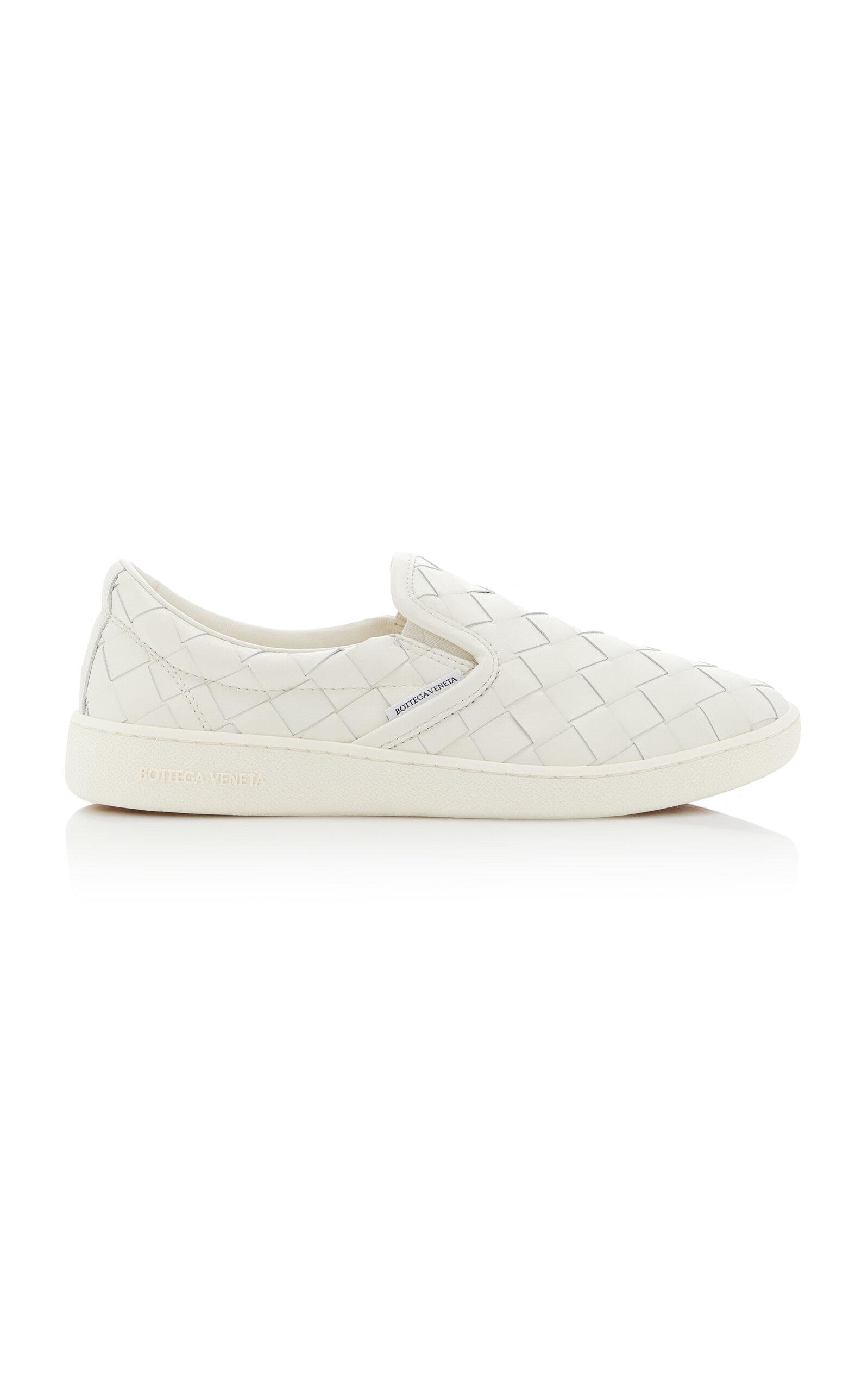 Bottega Veneta Sawyer Intrecciato Leather Sneakers - Moda Operandi by BOTTEGA VENETA