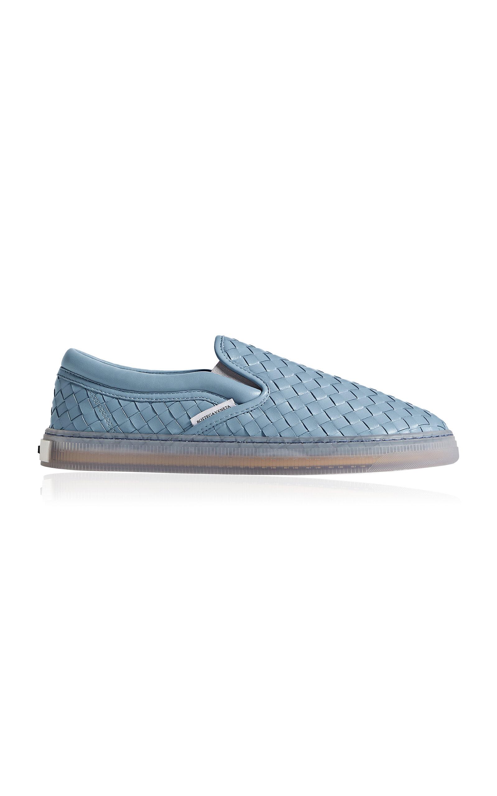 Bottega Veneta Serena Slip-on Intrecciato Leather Sneakers - Moda Operandi by BOTTEGA VENETA