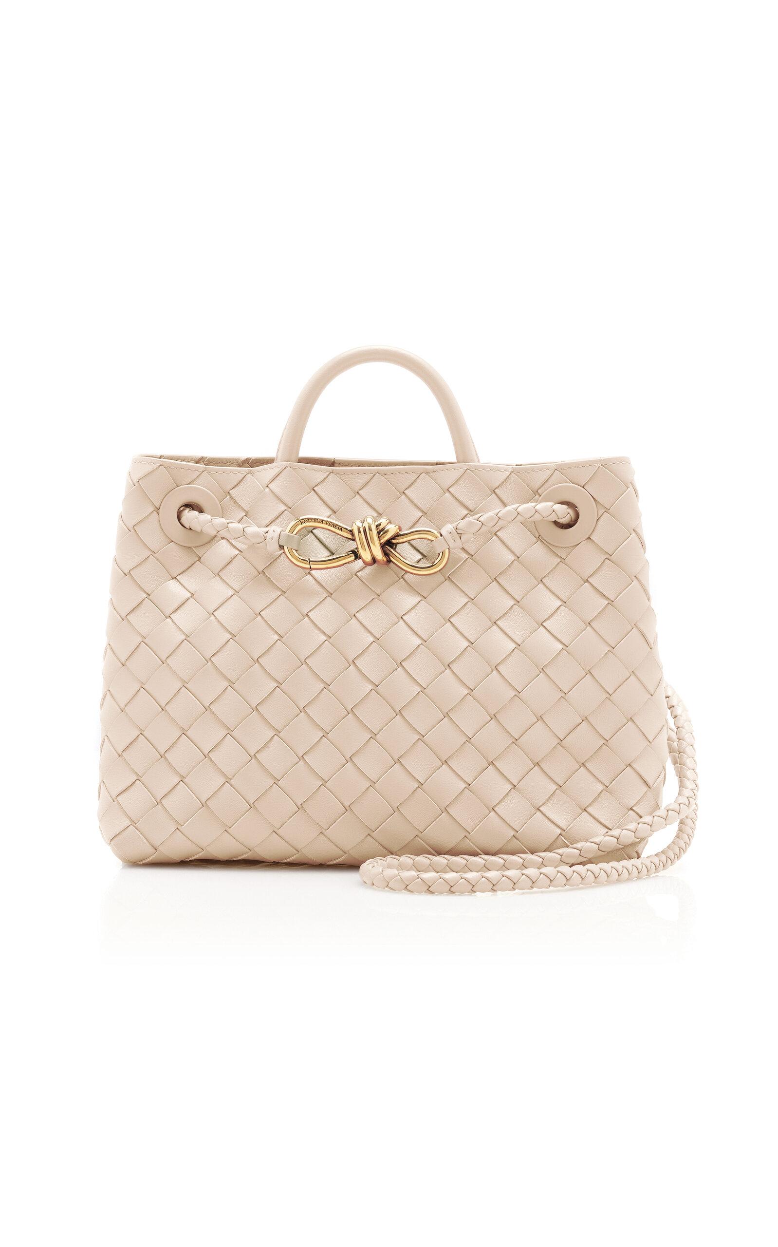 Bottega Veneta Small Andiamo Intrecciato Leather Bag - Moda Operandi by BOTTEGA VENETA