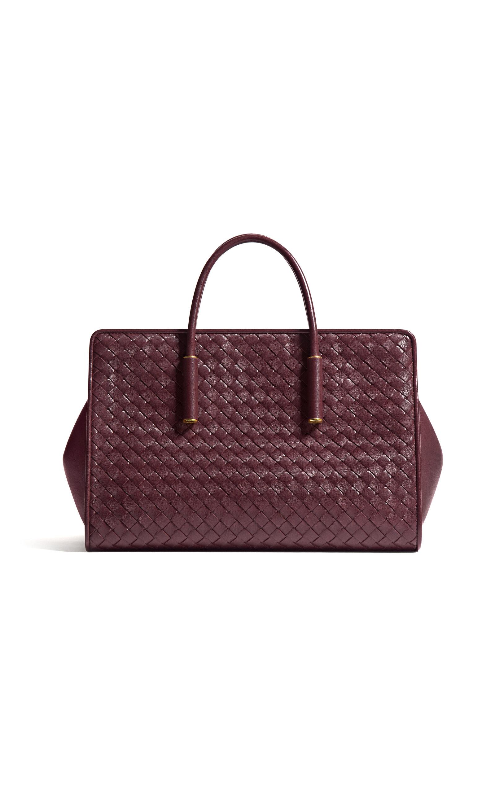 Bottega Veneta Small Barbara Intrecciato Leather Tote Bag - Moda Operandi by BOTTEGA VENETA