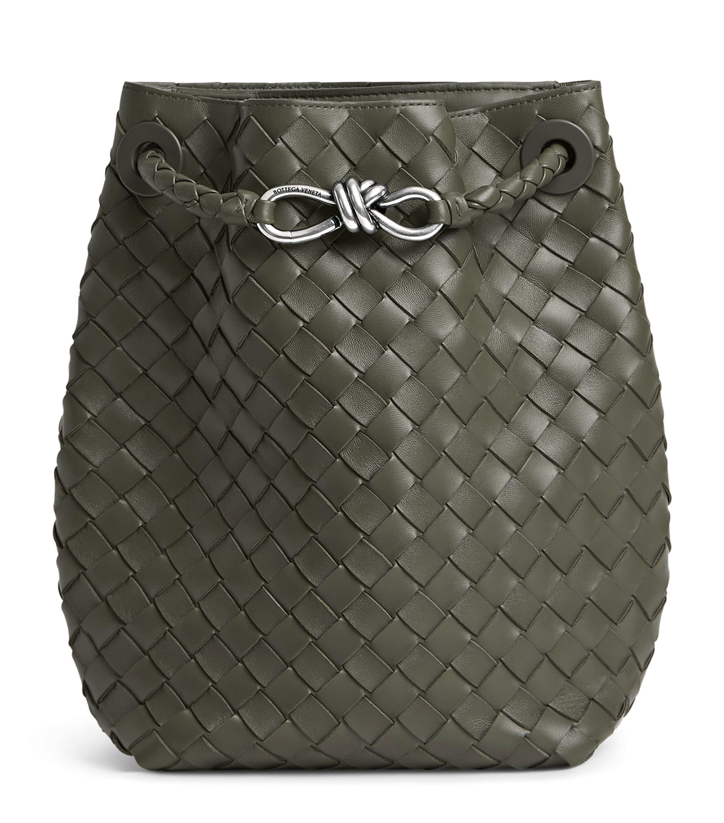 Bottega Veneta Small Leather Andiamo Bucket Bag by BOTTEGA VENETA