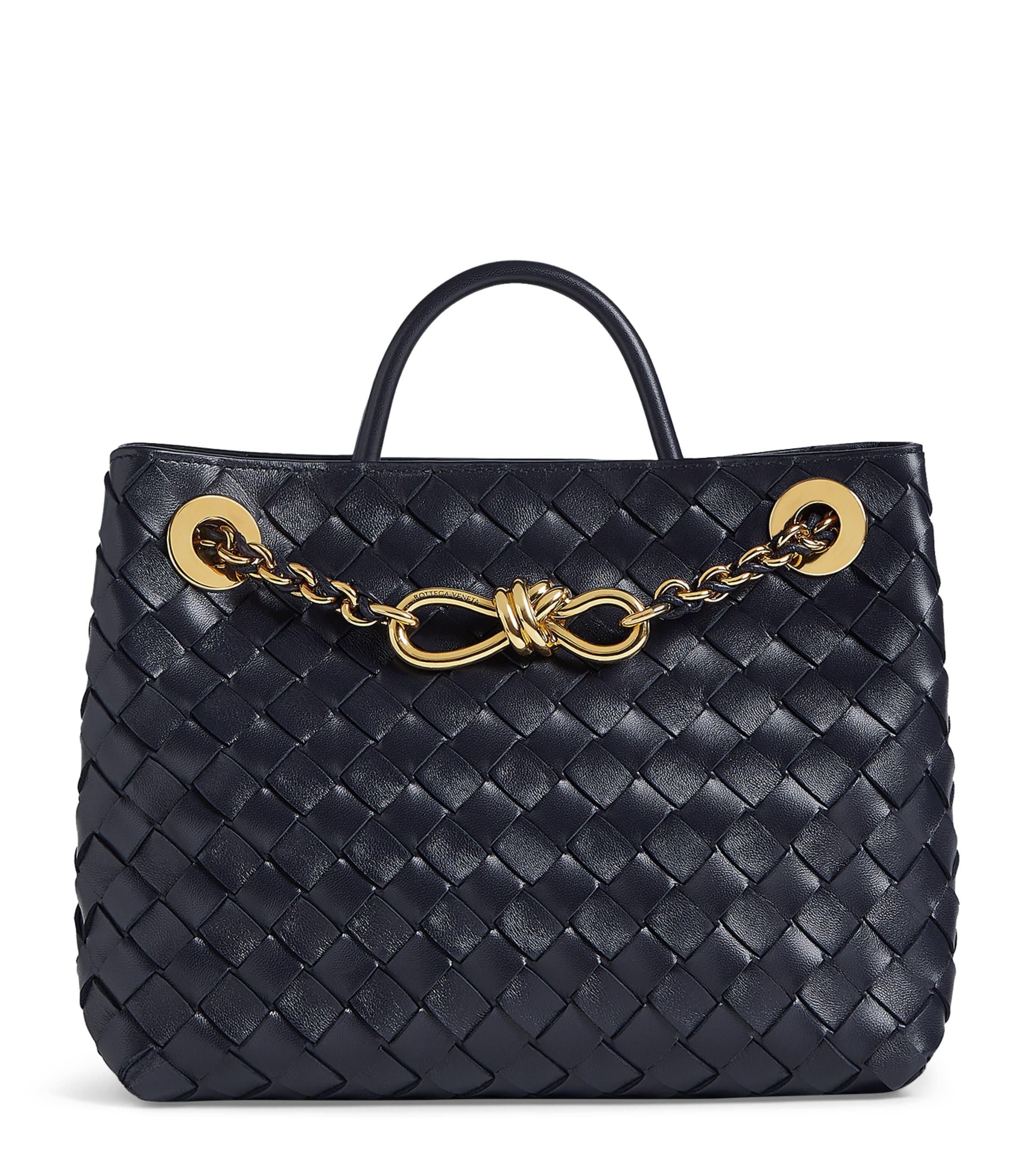 Bottega Veneta Small Leather Andiamo Chain Shoulder Bag by BOTTEGA VENETA