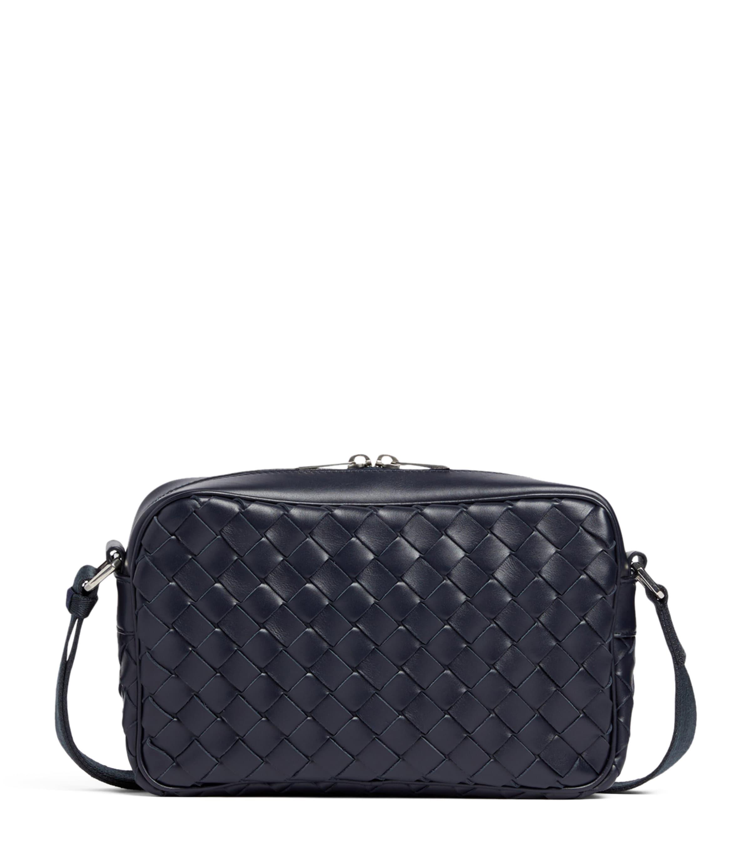 Bottega Veneta Small Leather Classic Intrecciato Camera Bag by BOTTEGA VENETA