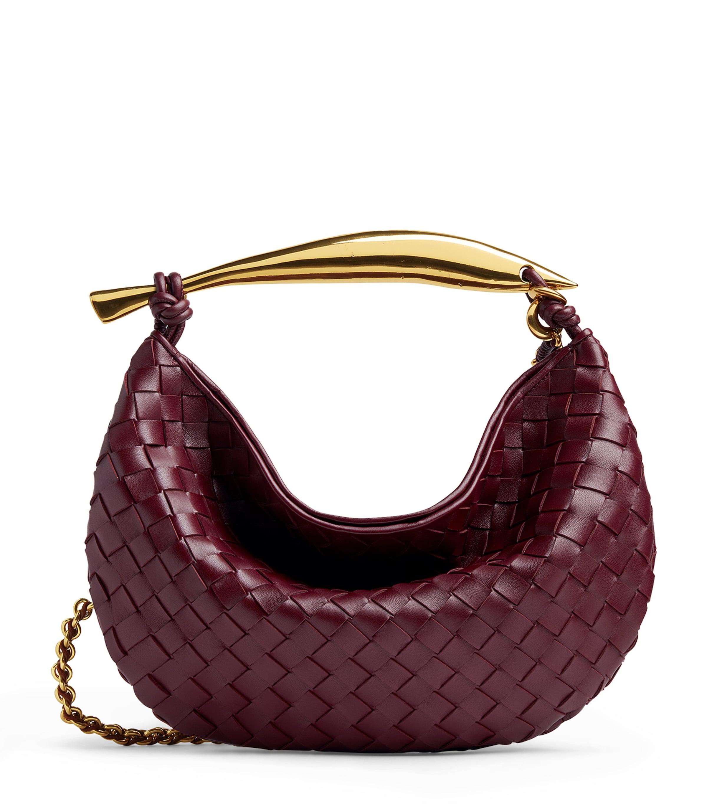 Bottega Veneta Small Leather Sardine Chain Top-Handle Bag by BOTTEGA VENETA