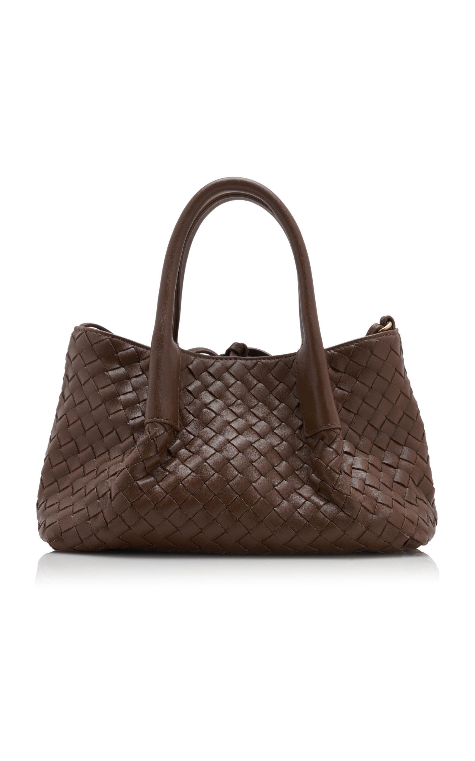 Bottega Veneta Small Pinacoteca Intrecciato Leather Tote Bag - Moda Operandi by BOTTEGA VENETA