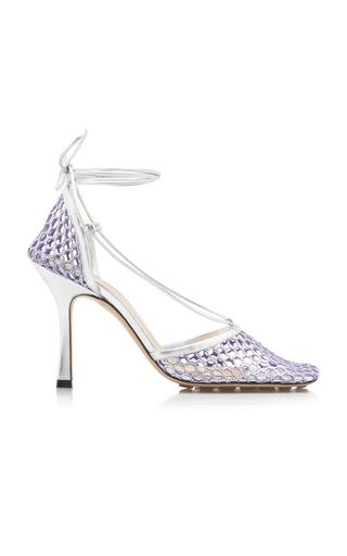 Bottega Veneta Stretch Metallic Sandals - Moda Operandi by BOTTEGA VENETA
