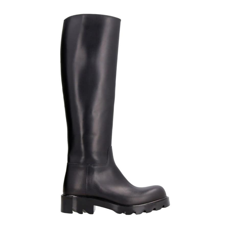 Bottega Veneta Strut Round-Toe Boots by BOTTEGA VENETA
