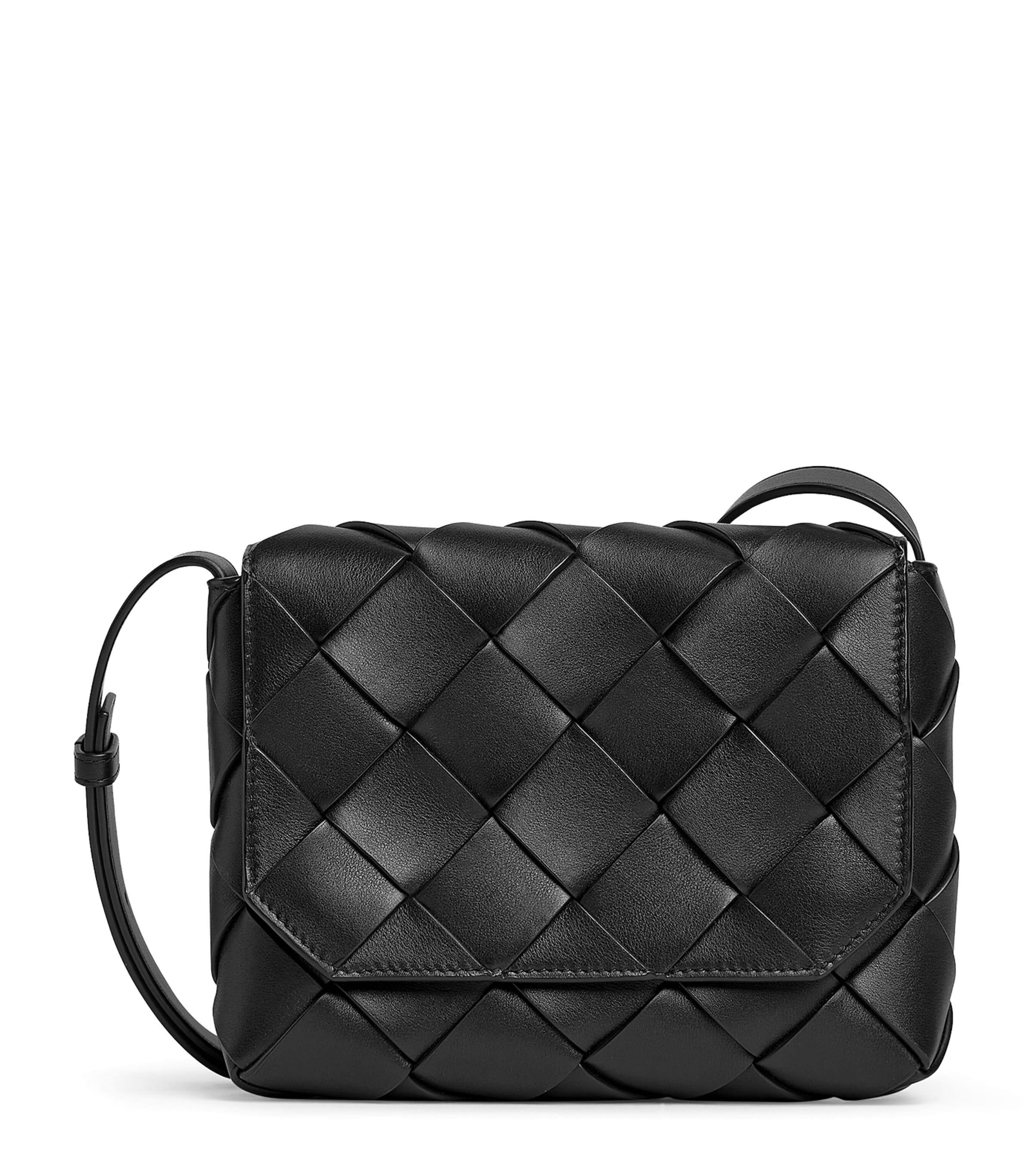 Bottega Veneta Suede Intreccio Diago Cross-Body Bag by BOTTEGA VENETA
