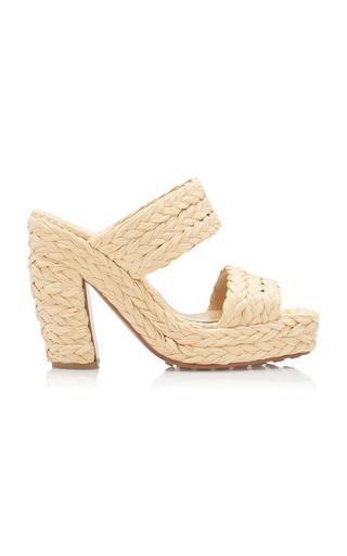 Bottega Veneta Trinity Raffia Sandals - Moda Operandi by BOTTEGA VENETA