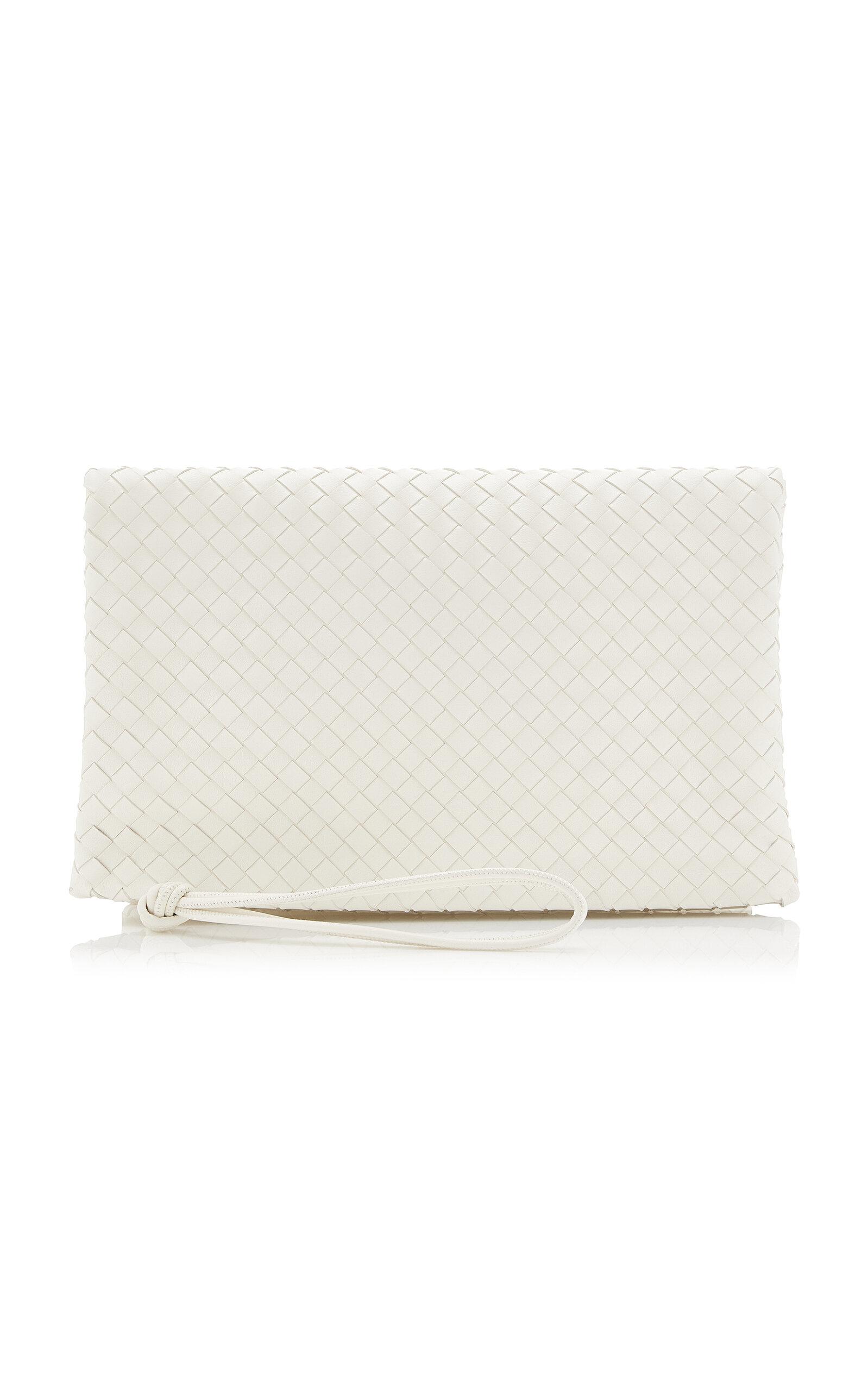 Bottega Veneta Trio Intrecciato Leather Clutch - Moda Operandi by BOTTEGA VENETA