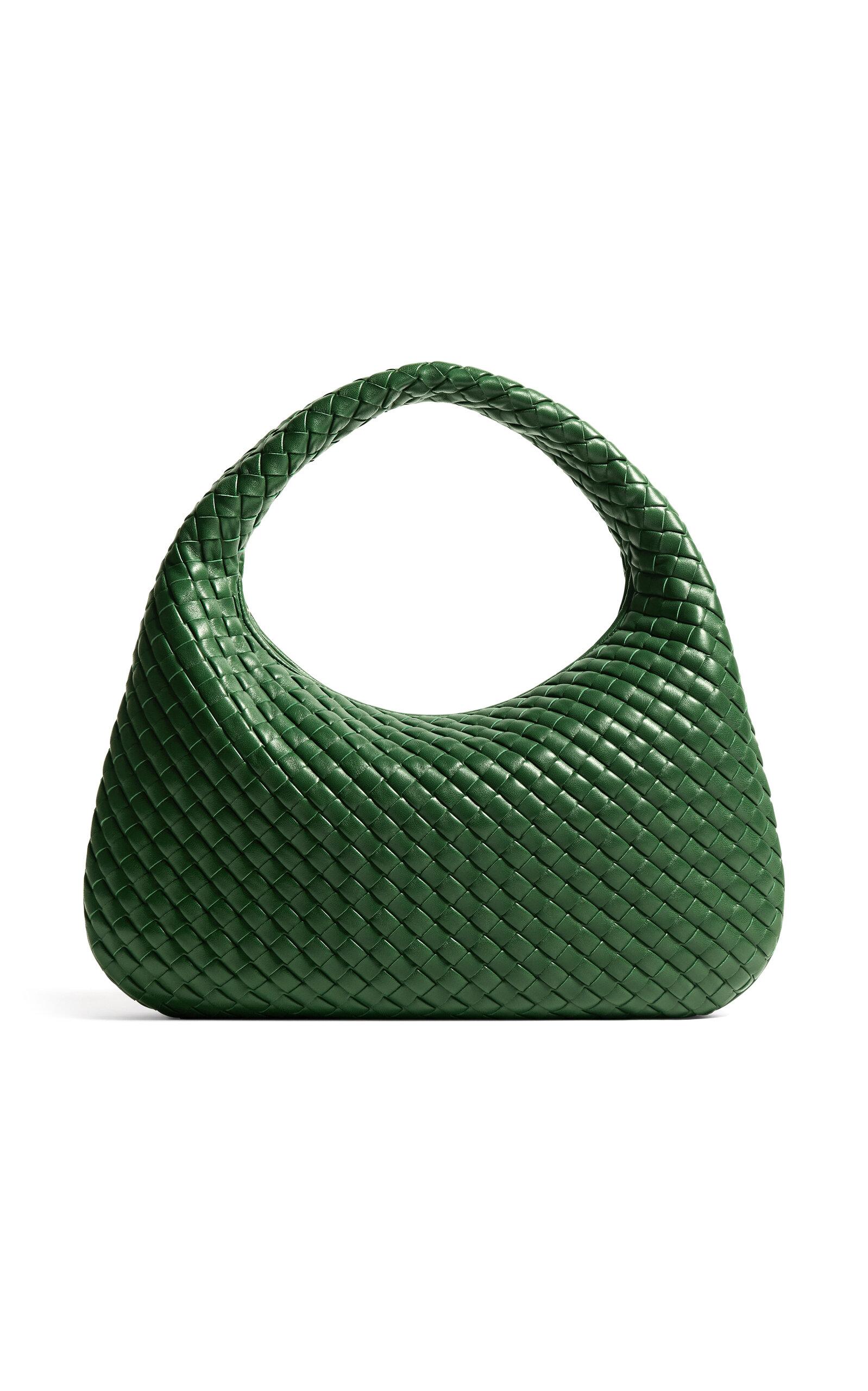 Bottega Veneta Veneta Intrecciato Leather Shoulder Bag - Moda Operandi by BOTTEGA VENETA