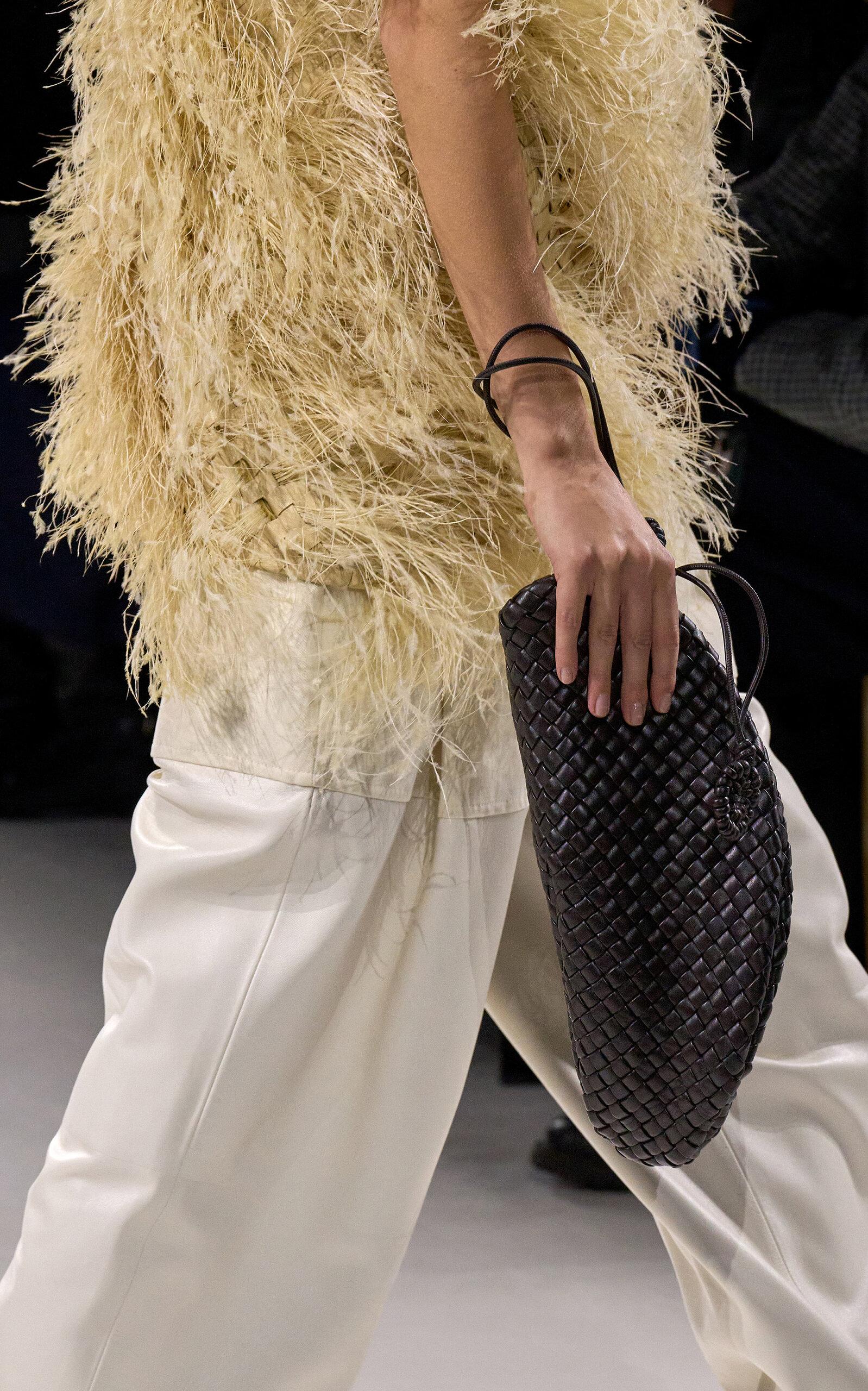 Bottega Veneta Vongola Intrecciato Leather Clutch - Moda Operandi by BOTTEGA VENETA
