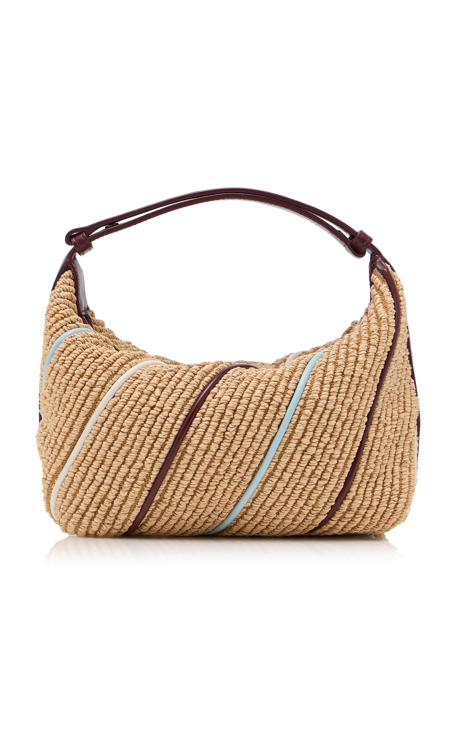 Bottega Veneta Wallace Raffia Mini Bag - Moda Operandi by BOTTEGA VENETA