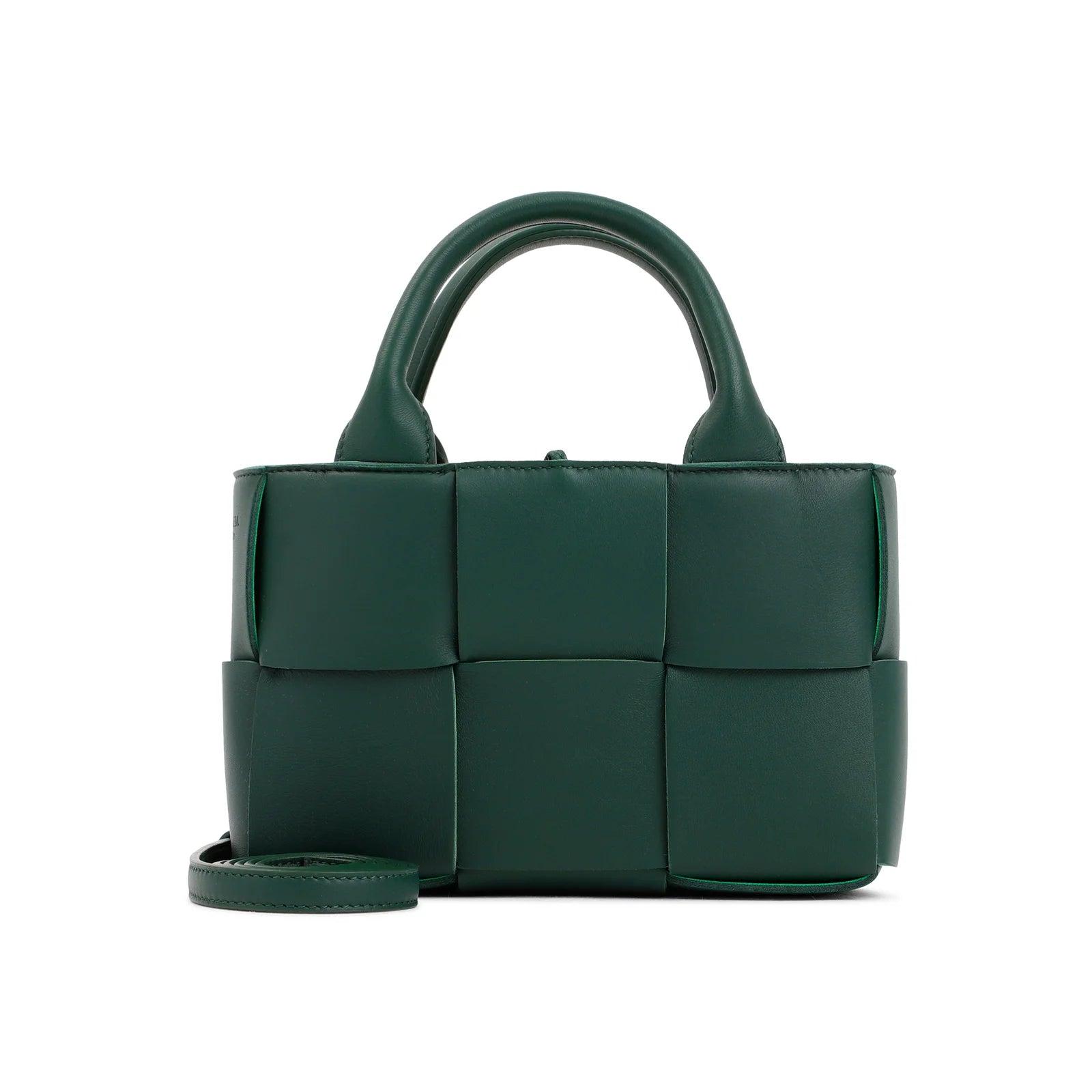 Bottega Veneta - Women's Candy Arco Tote Bag - (Raintree) by BOTTEGA VENETA