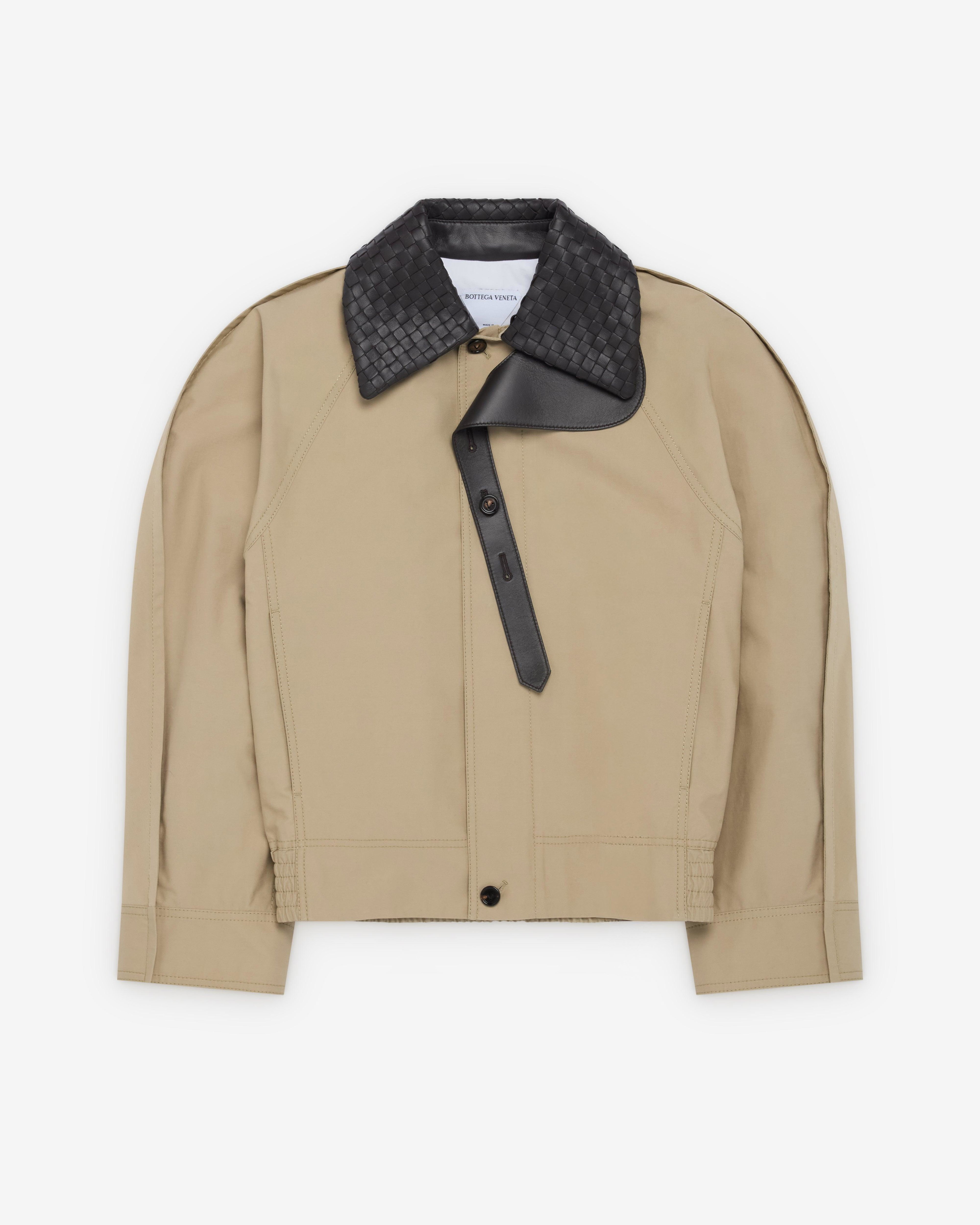 Bottega Veneta  - Women's Cotton Blouson - (Sahara) by BOTTEGA VENETA