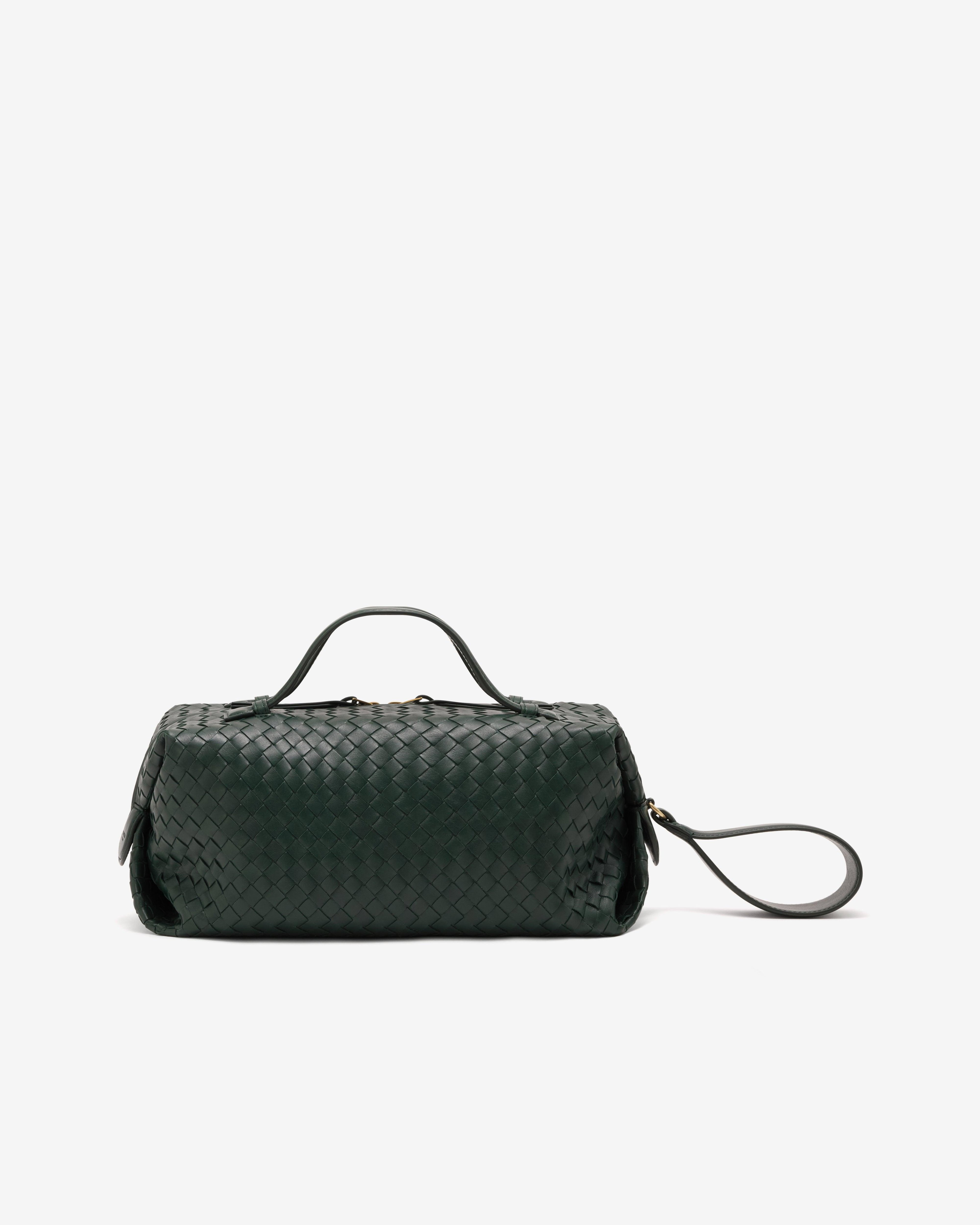 Bottega Veneta  - Women's Gioco Top-Handle Bag - (Alpine Green) by BOTTEGA VENETA
