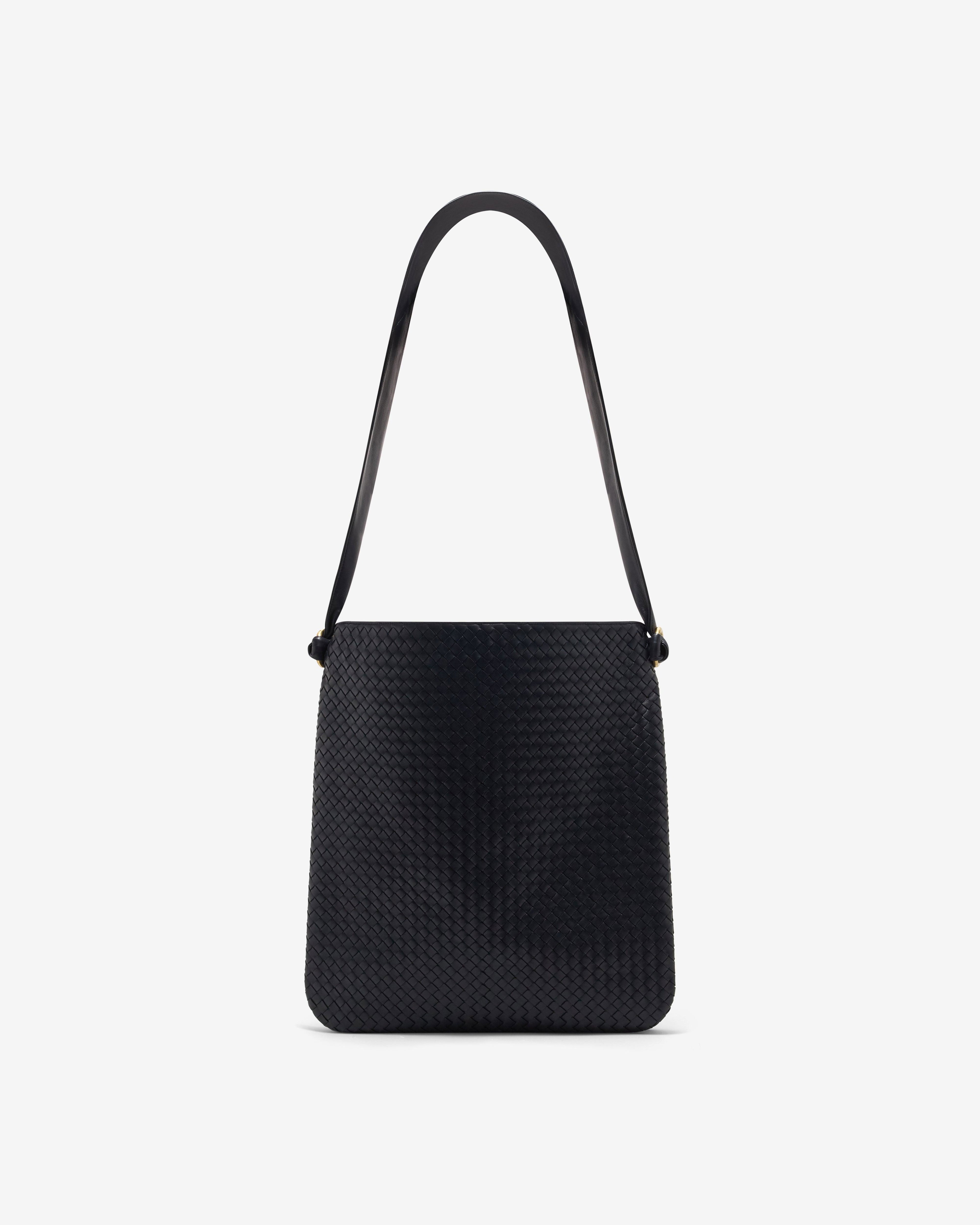 Bottega Veneta  - Women's Intrecciato Shoulder Bag - (Black) by BOTTEGA VENETA