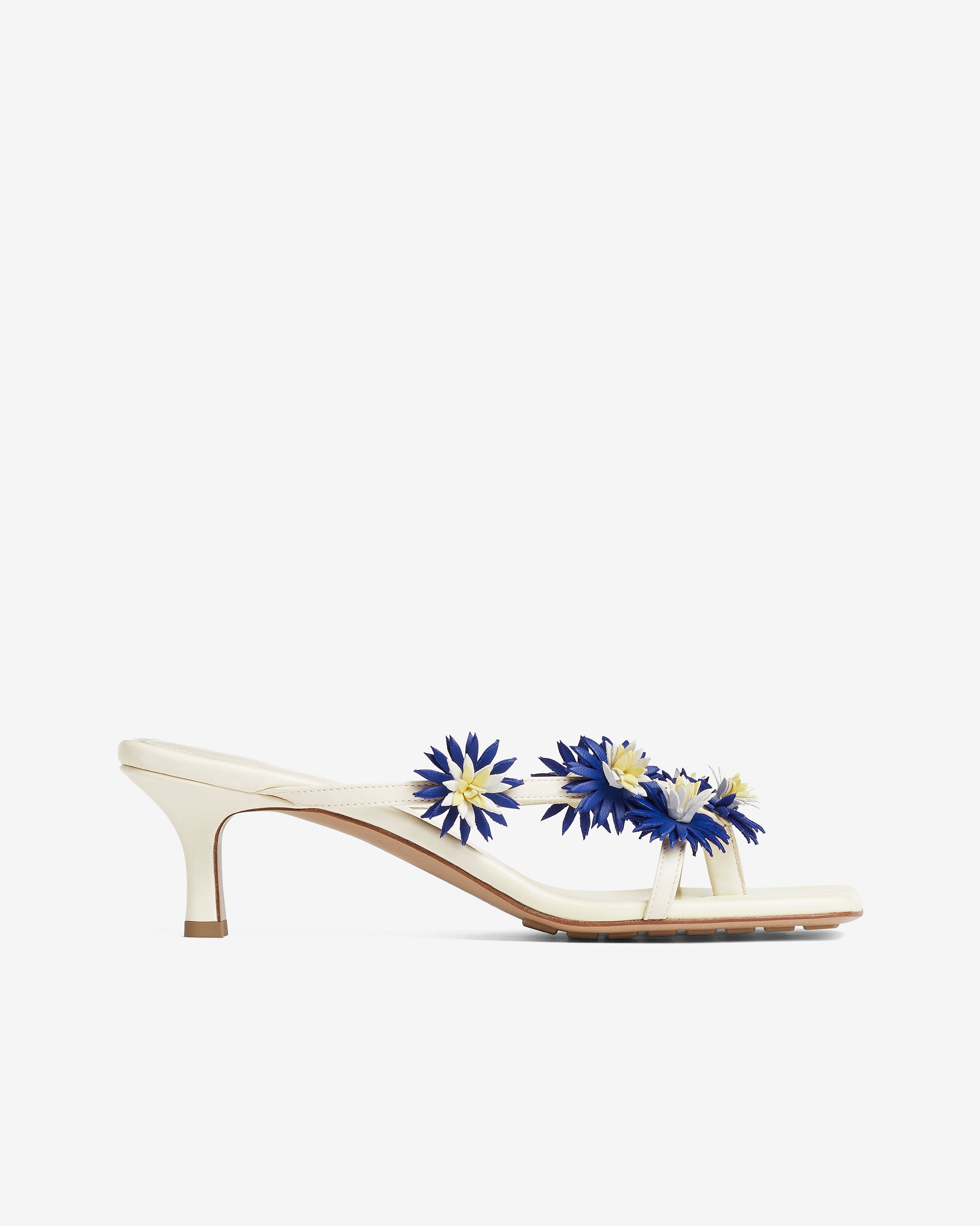 Bottega Veneta - Women's Riva Sandal - (Sea Salt) by BOTTEGA VENETA