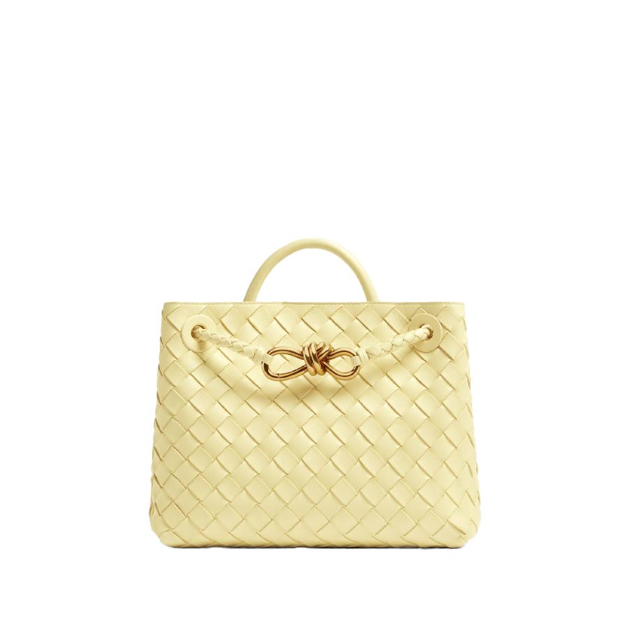 Bottega Veneta - Women's Small Andiamo - (Ice Cream) by BOTTEGA VENETA