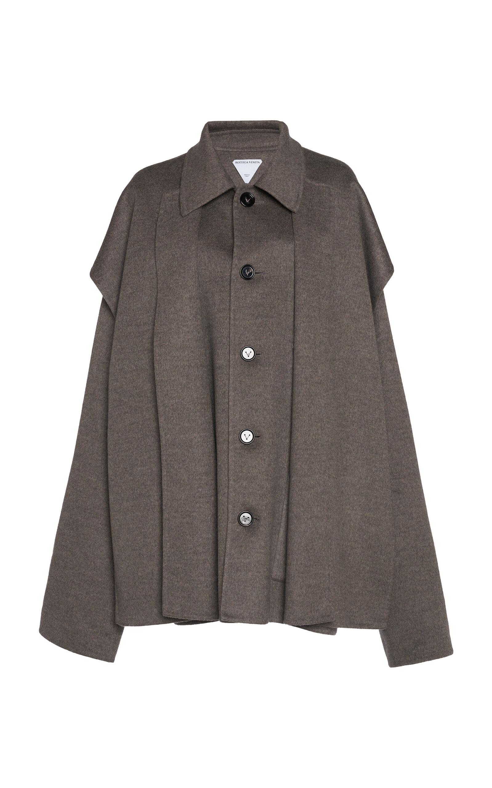 Bottega Veneta Wool-Cashmere Short Coat - Moda Operandi by BOTTEGA VENETA