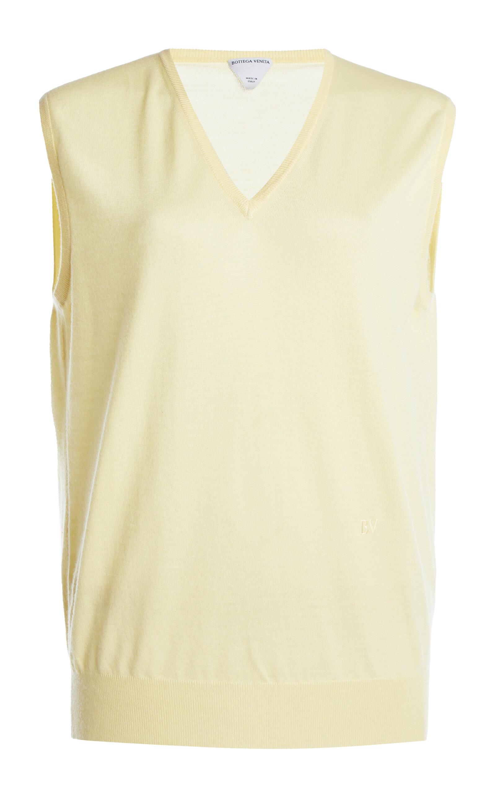 Bottega Venetaleeveless Knit Cashmere Top - Moda Operandi by BOTTEGA VENETA
