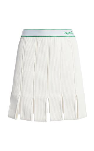 Bottega Venetaogo-Detailedightweight Mini Skirt - Moda Operandi by BOTTEGA VENETA