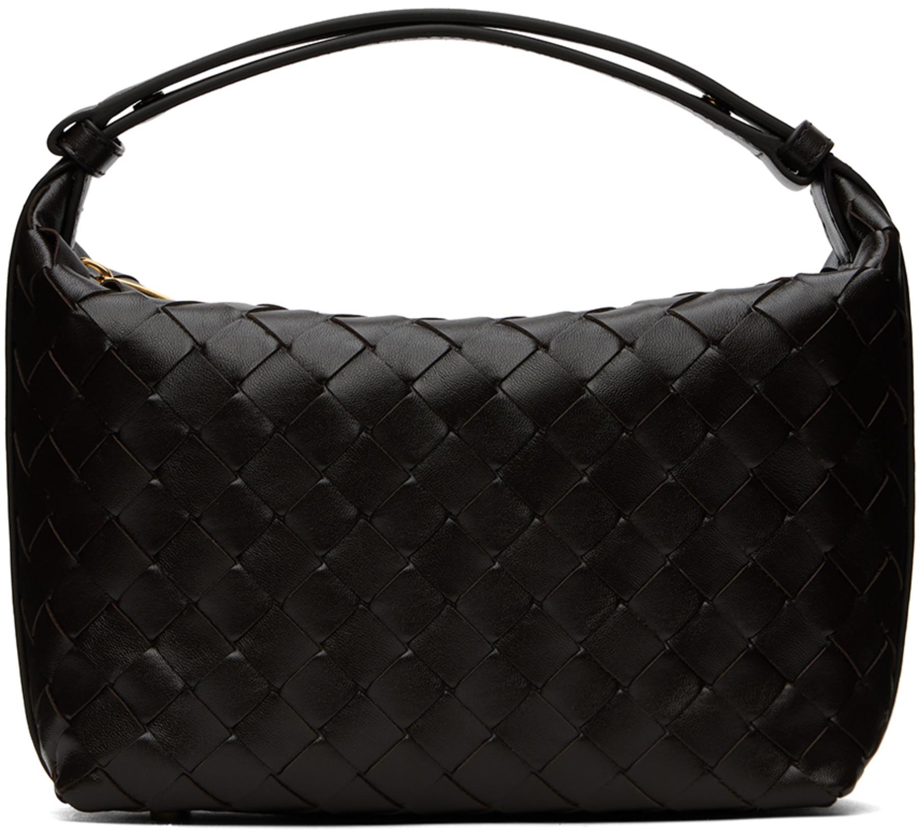 Brown Mini Wallace Bag by BOTTEGA VENETA