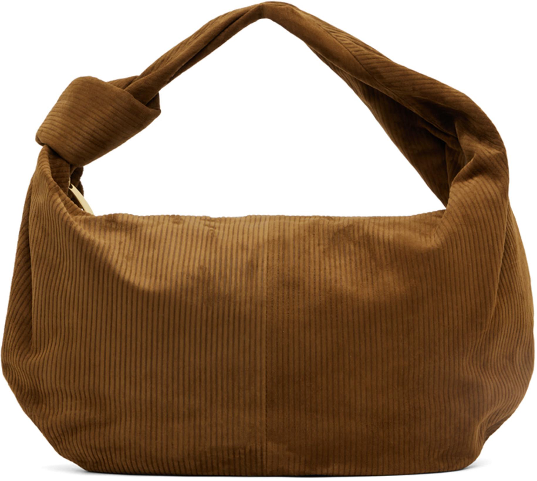 Brown Small Jodie Bag by BOTTEGA VENETA
