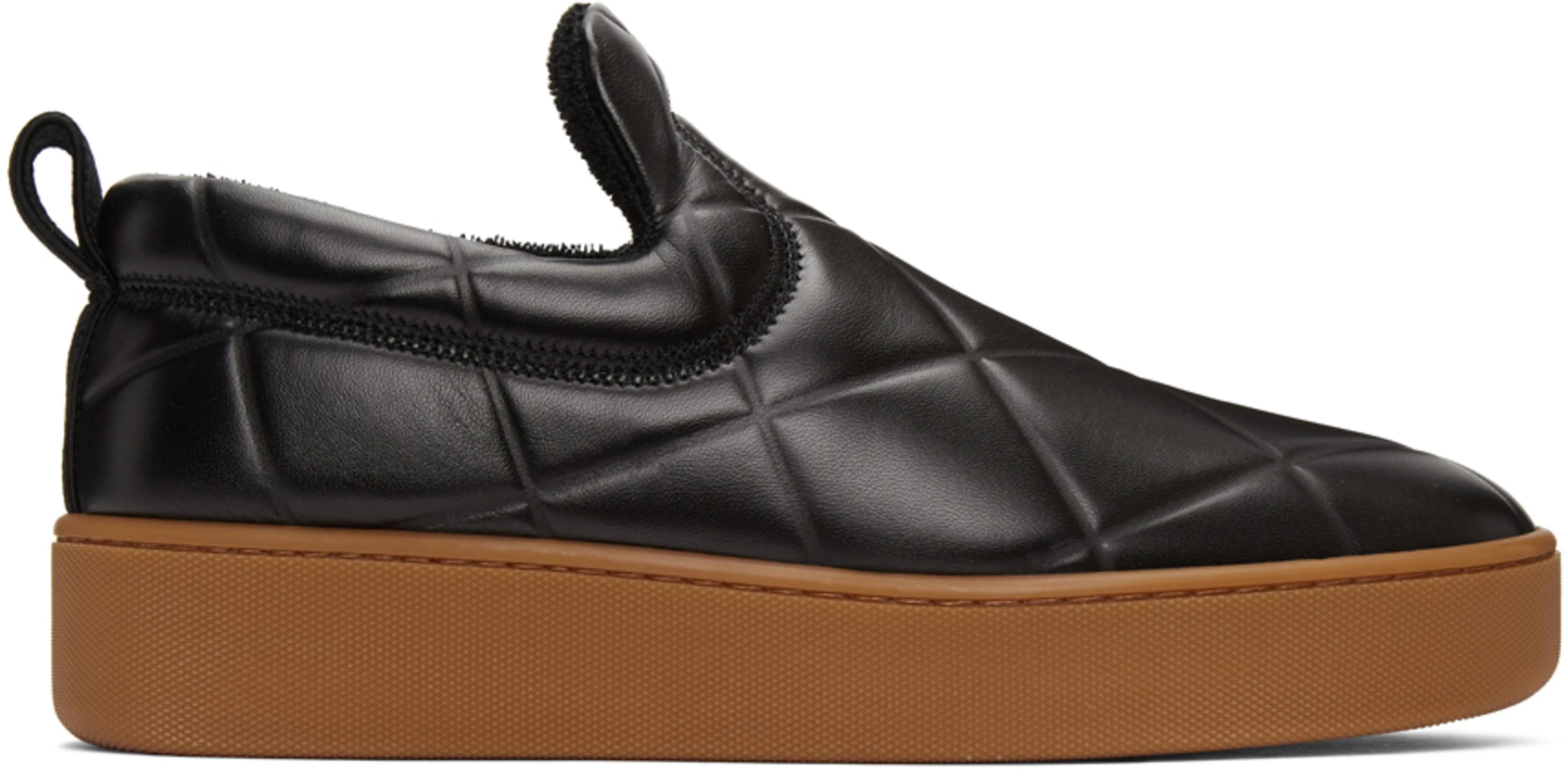 Brown 'The Quilt' Sneakers by BOTTEGA VENETA