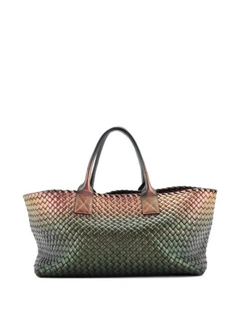 Cabat Intrecciato Iridescent Nappa Medium tote bag by BOTTEGA VENETA Cabat Intrecciato Iridescent Nappa Medium tote bag by BOTTEGA VENETA