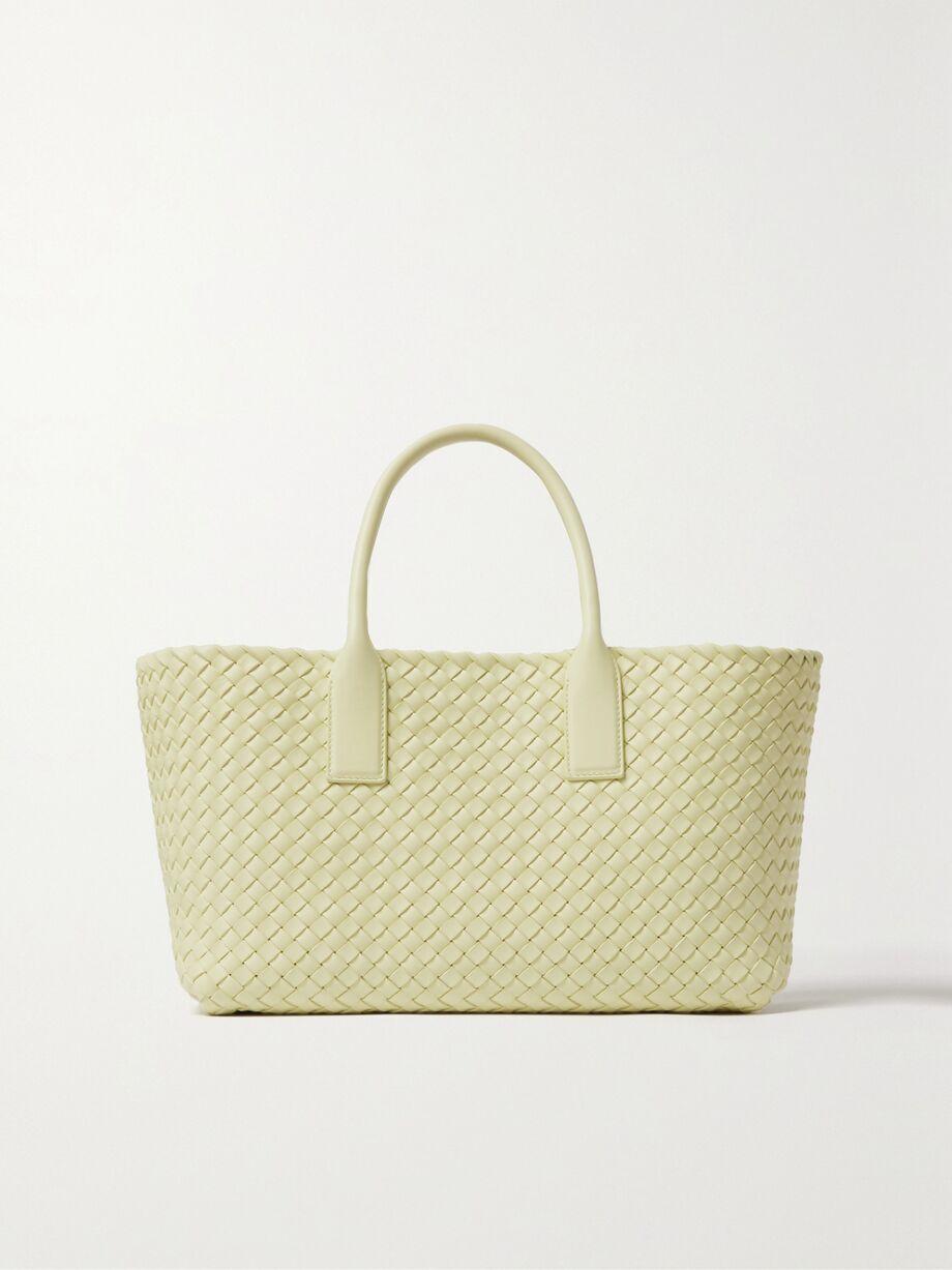 Cabat intrecciato leather tote by BOTTEGA VENETA
