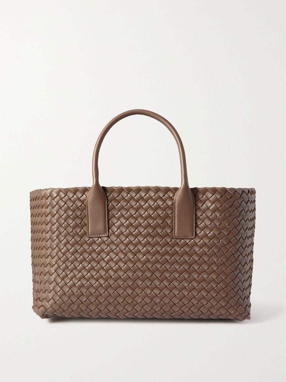 Cabat intrecciato leather tote by BOTTEGA VENETA