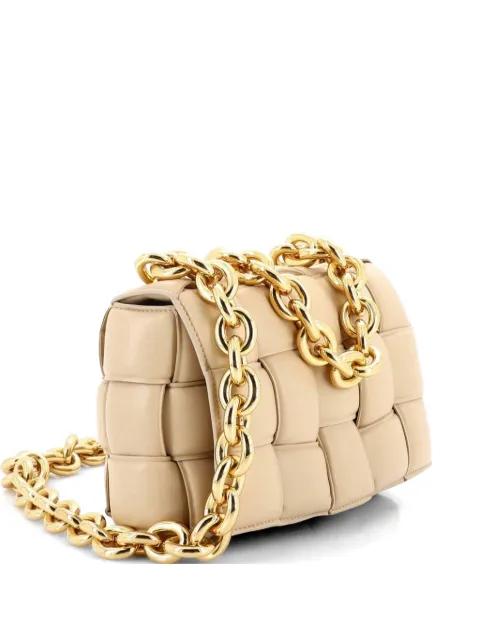 Cassette Chain Padded Maxi Intrecciato Leather crossbody bag by BOTTEGA VENETA 