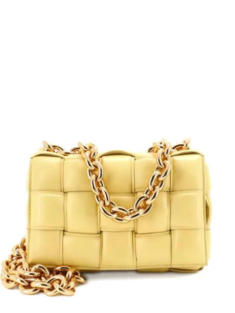 Cassette Chain Padded Maxi Intrecciato Leather crossbody bag by BOTTEGA VENETA 
