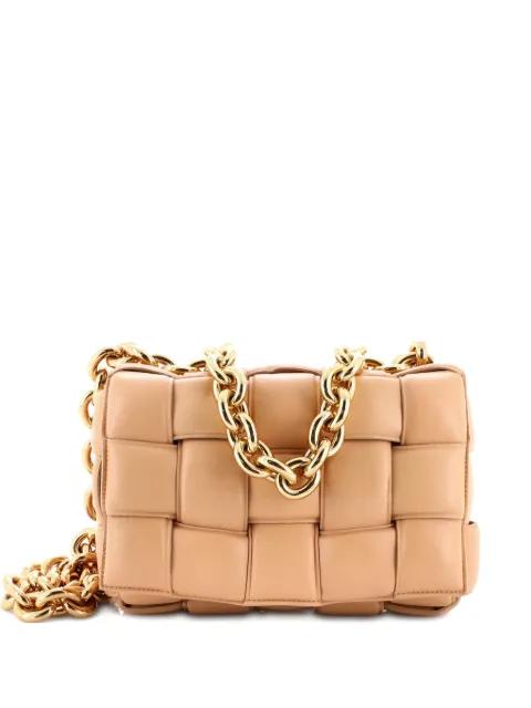 Cassette Chain Padded Maxi Intrecciato Leather crossbody bag by BOTTEGA VENETA Cassette Chain Padded Maxi Intrecciato Leather crossbody bag by BOTTEGA VENETA