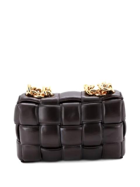 Cassette Chain Padded Maxi Intrecciato Leather crossbody bag by BOTTEGA VENETA 