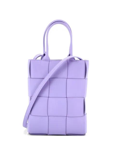 Cassette Convertible Maxi Intrecciato Leather Mini tote bag by BOTTEGA VENETA 