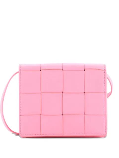 Cassette Crossbody Bag Maxi Intrecciato Leather Mini shoulder bag by BOTTEGA VENETA 